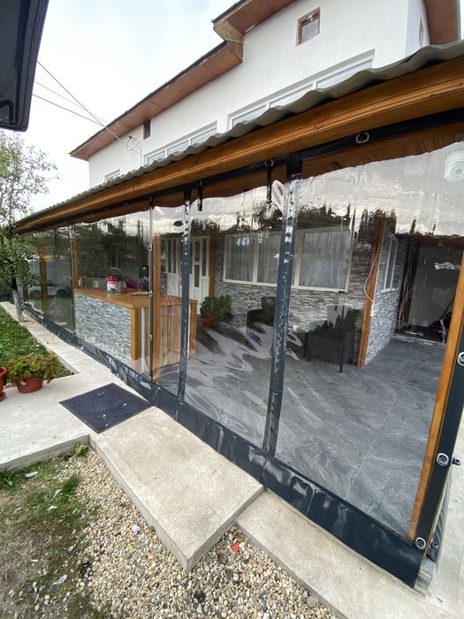 Producator folie pvc cristal pentru terase,foisoare si balcoane!80ron