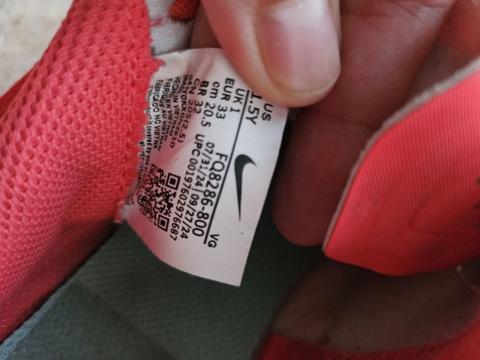 Ghete de fotbal Nike Zoom Mercurial Vapor - marimea 33