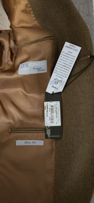 Costum 3 piese Damat 48. NOU, nepurtat, cu eticheta