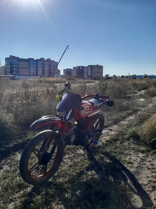 Продам/обмен мотоцикл альфа 125 кросс