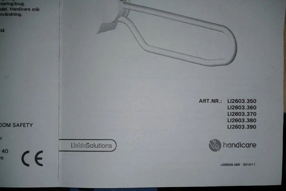 Maner Miner rabatabile pliabil WC toaleta baie Linido 600 din Olanda