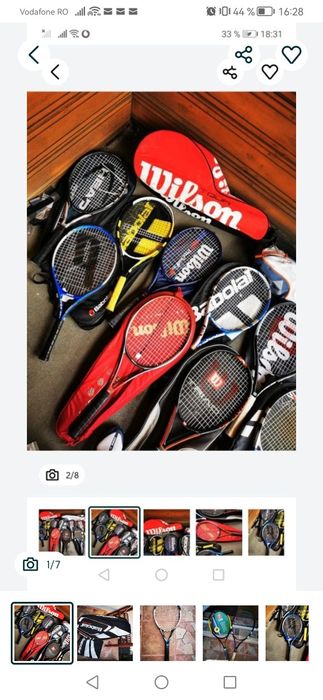 Vand paleta palete racheta de tenis