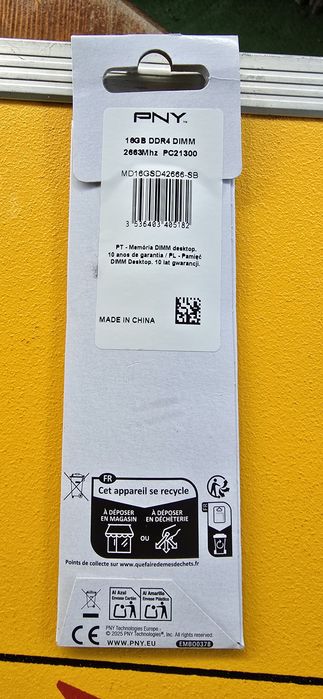 Memorie RAM PNY 16GB DDR4 2666MHz Nou Sigilat