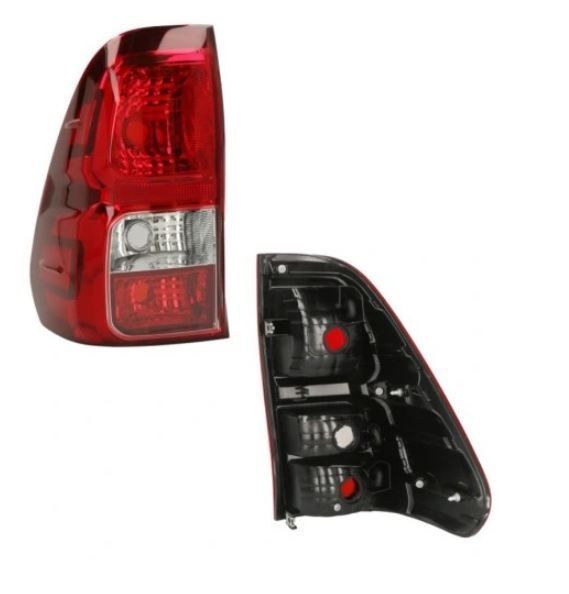 Stop, lampa spate Toyota Hilux (N120), 05.2015-, Depo, partea stanga, cu lampa ceata spate; tip bec P21/5W+P21W+PY21W; cu mufa bec