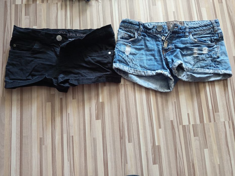 Къси панталони Guess, Wrangler цена 15лв размер S