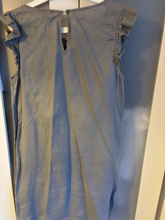 Rochie din in si bumbac Esmara masura 44