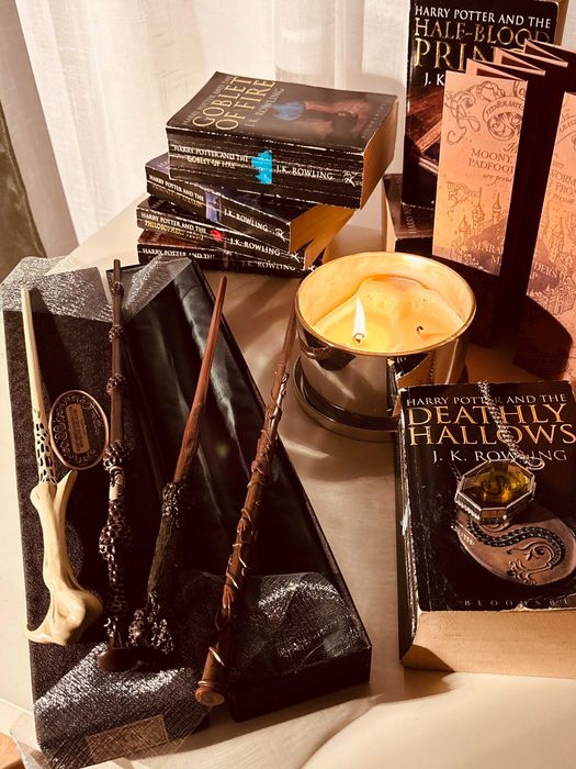 Bagheta Harry Potter in cutie personalizata