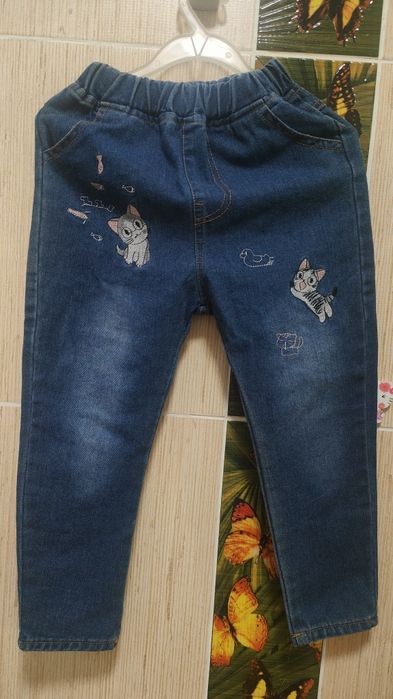 Джинсы на девочку