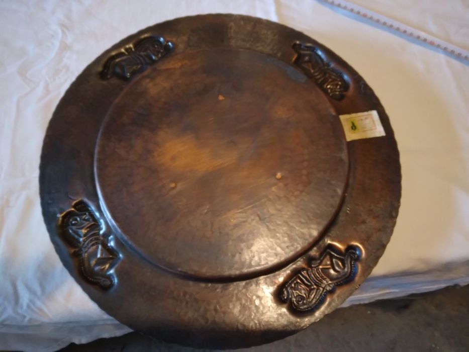 Ретро тави. Голям метален поднос.