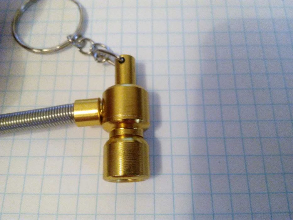 курительная трубка «Пружина брелок» (№73)