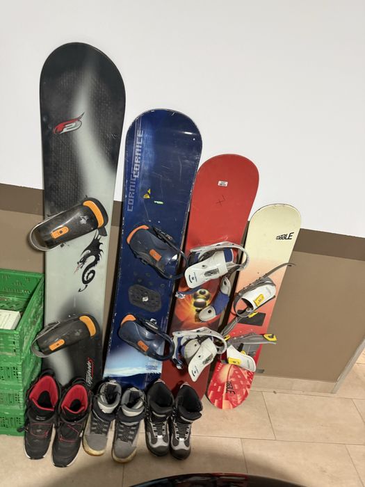Plăci snowboard Burton & Atomic 125–160
