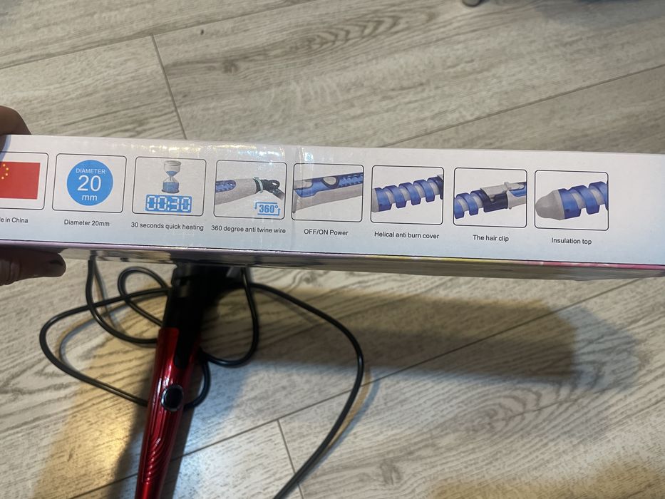 Маша за къдрене на коса