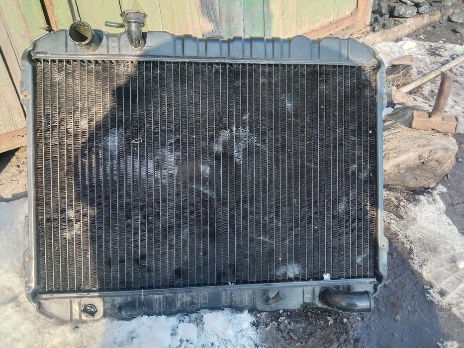 Радиатор новый медный