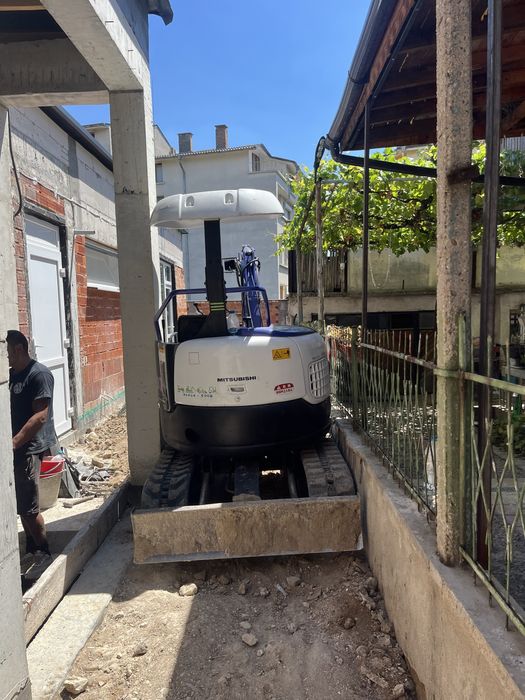 Услуги с мини багер