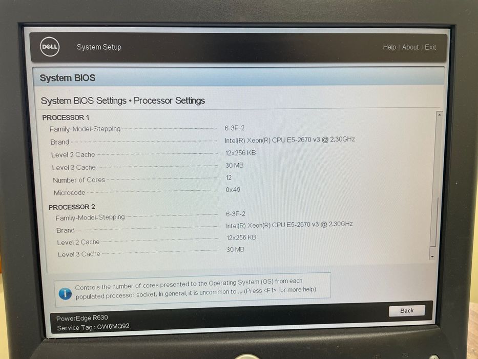 Сървър Dell R630 - 2x E5-2670v3 32GB DDR4 RAM 2x750W PSU