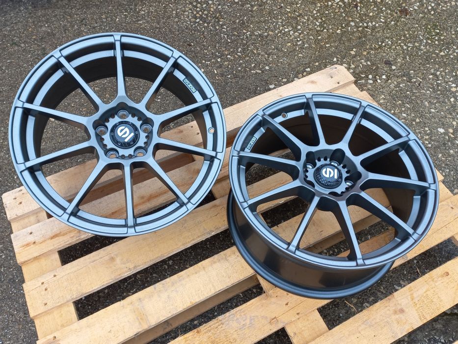 18"5×114.3 Sparco Gara Гънметал Мат 8j et35 Honda Mitsubushi Toyota Maz