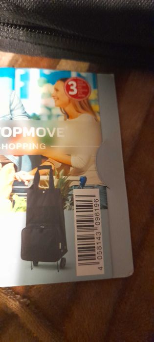 Пазарска количка и пътна чанта - нови