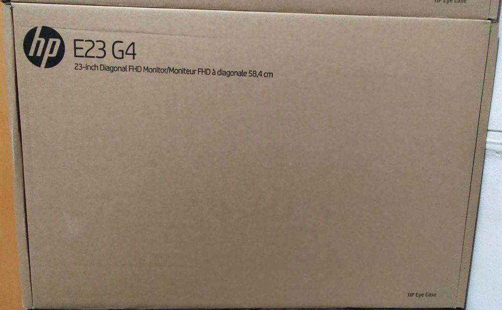 Monitor 23 inch HP E23 G4 IPS, gama business. Nou. Impecabil!