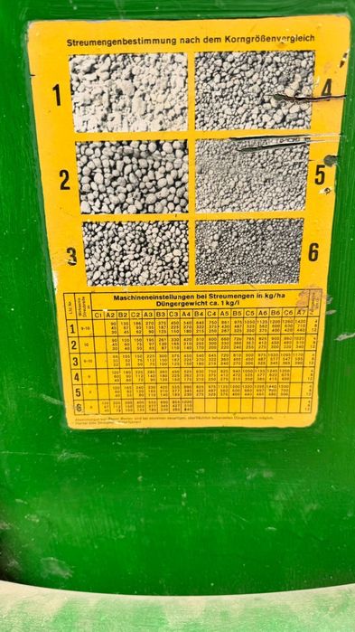 Masina imprastiat ingrasaminte Amazone  600 kg