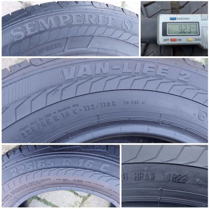 O bucată 225/65 R16C vară - una  Semperit Kleber