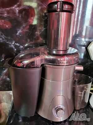 Сокоизстисквачка за плодове и зеленчуци MUHLER MJ-858, 800 W, турбо