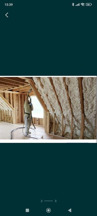 Утепление пеной ППУ Актобе