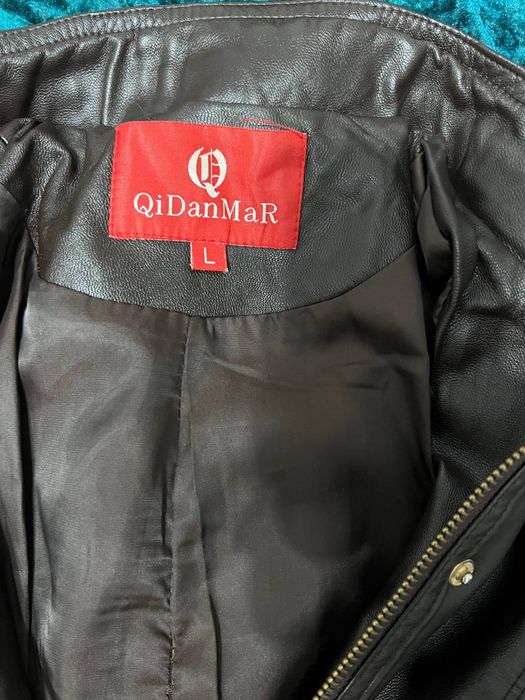 Кожаный плащ,на девушку