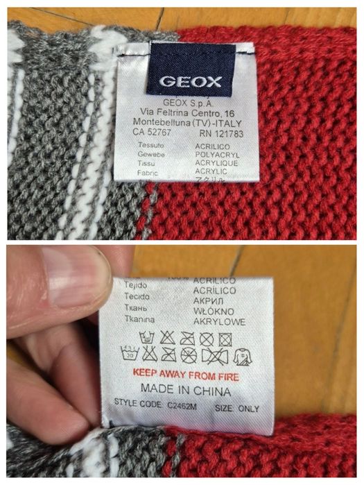 Fular eșarfă copii, Geox Adventure