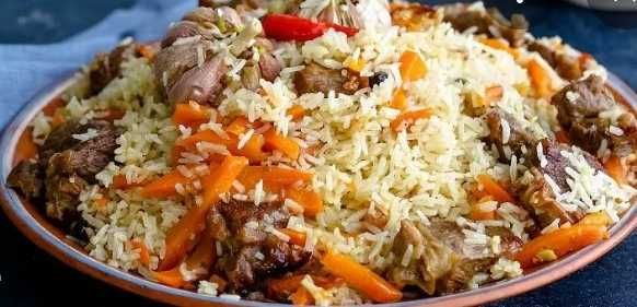 Палау басамын, готовлю плов.