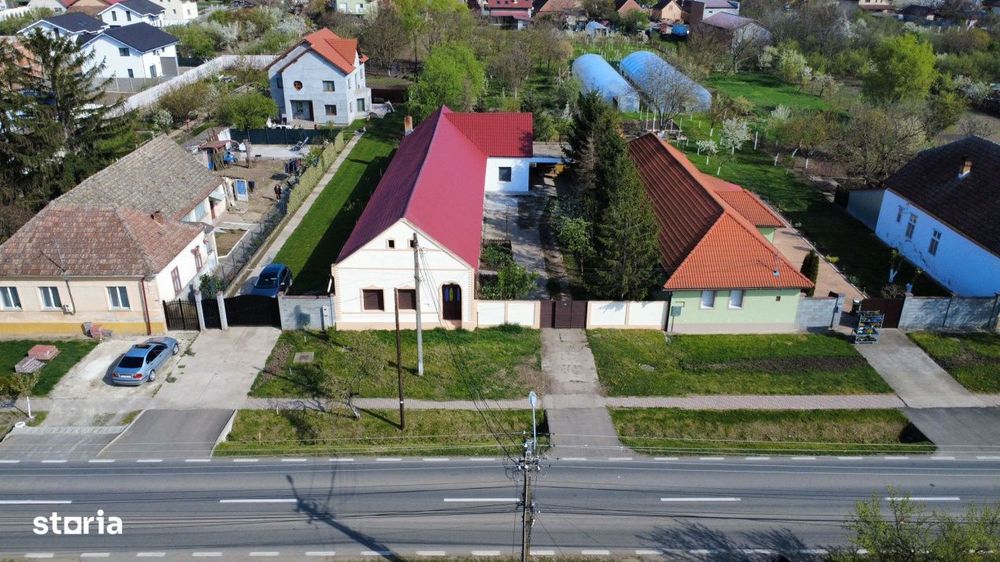 Comis. 0% - Centru - Sanandrei - Teren 1850 mp + Casa renovata complet