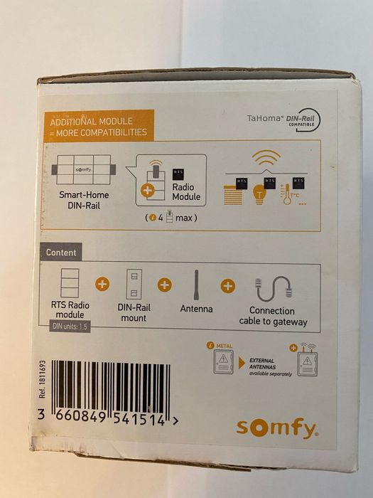 Somfy RTS radio module