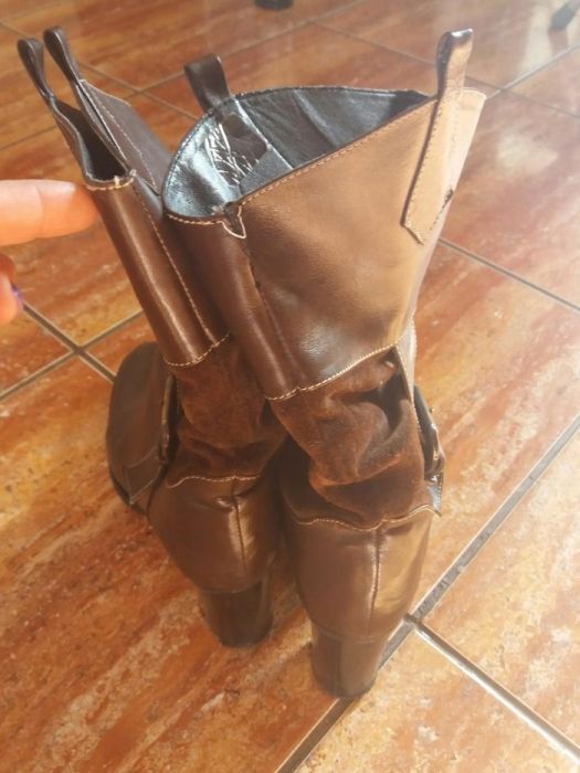 Cizme dama piele