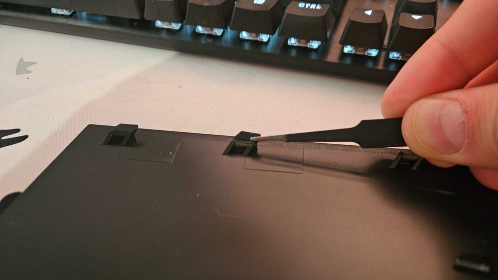 Placute Laterale pentru PS5 SLIM Negre