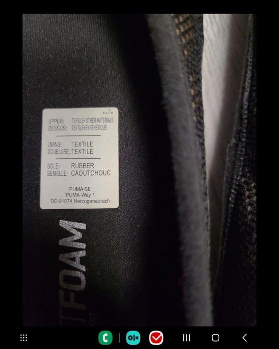 Espadrile PUMA nr 37
