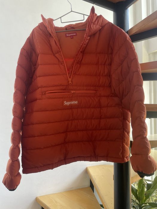 Geaca Supreme Micro Down Half Zip Hooded Pullover