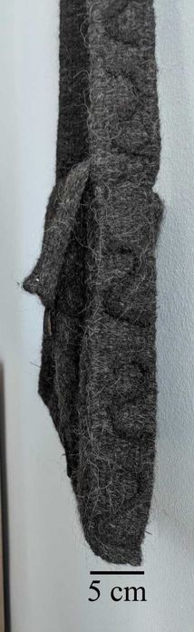 Traistă tradițională de lână - Cusută manual