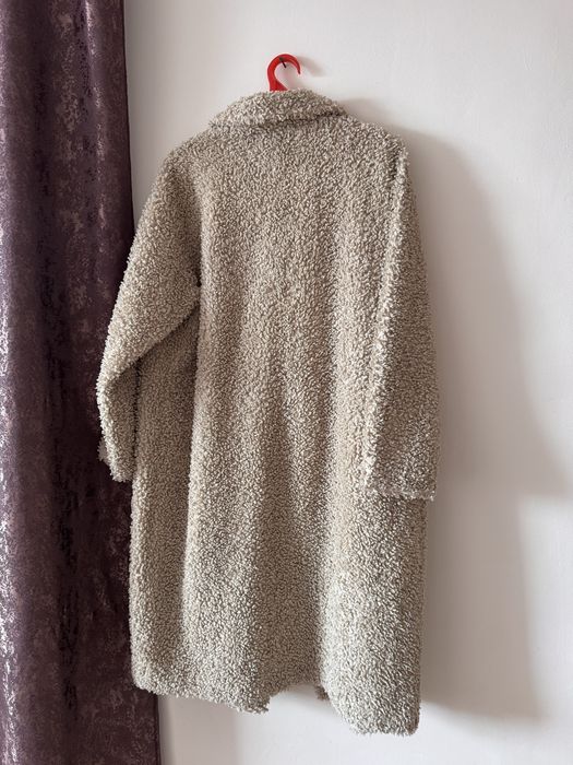 Шубка тэдди бежевая