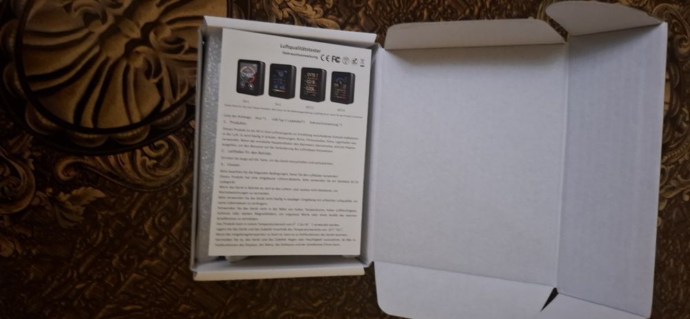 Анализатор качество воздуха Детектор воздуха