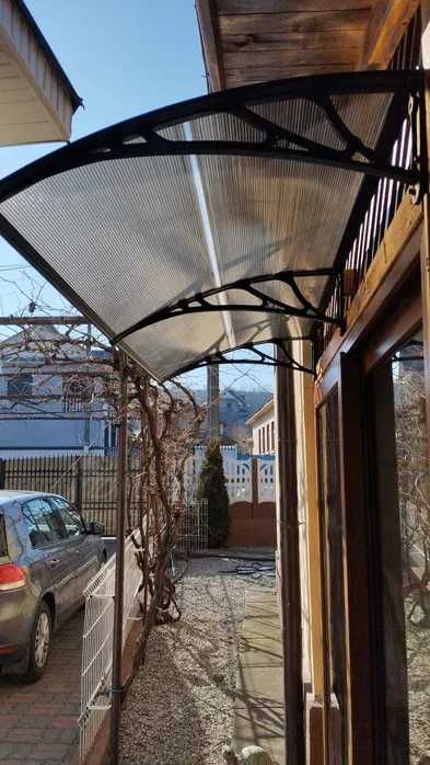 Copertina Aluminiu/ABS cu policarbonat/plexiglass pentru usa/geam