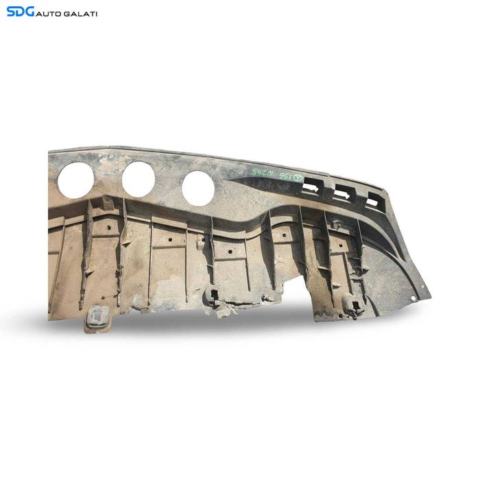 Scut Semiscut Protectie Plastic Prelungire de sub Bara Spoiler Fata Mercedes Clasa B Class W245 2005 - 2012 Cod A1698850136 [L9992]