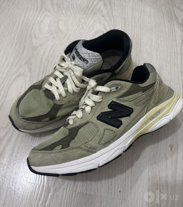 Кроссовки New Balance 990v3 MiUSA JJJJound Olive M990JD3 оригинал