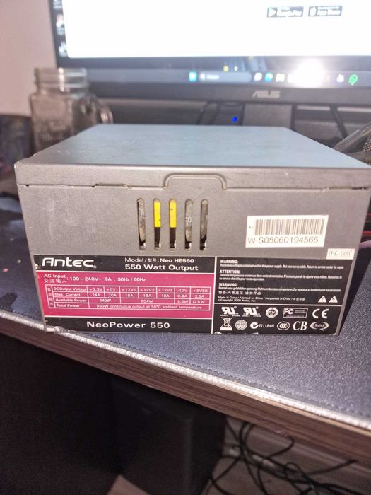 Carcasa pc + sursa + hardisk