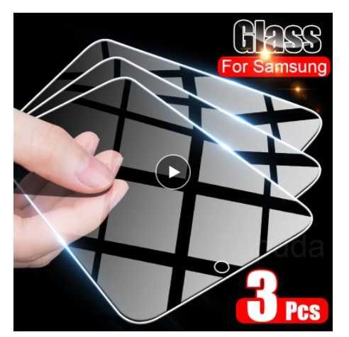 Samsung A52/A53/A54/A55/A56 Husa Soft Silicon Neagra + Folie Sticla Te