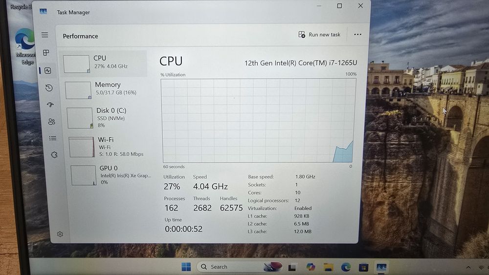 Dell Latitude 5430 14" i7-1265U 32gb RAM 256GB SSD Nvme