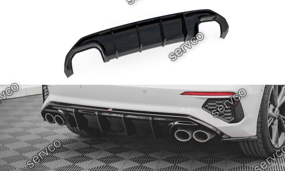 Prelungire difuzor bara spate Audi A3 Sline S3 Sportback 8Y 2020- v13 - Maxton Design