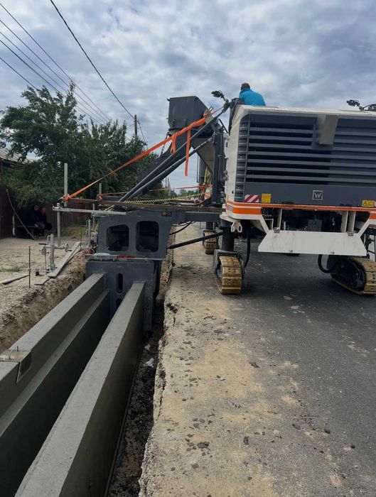 rigola carosabila armata , santuri betonate, rigole de acostament ,