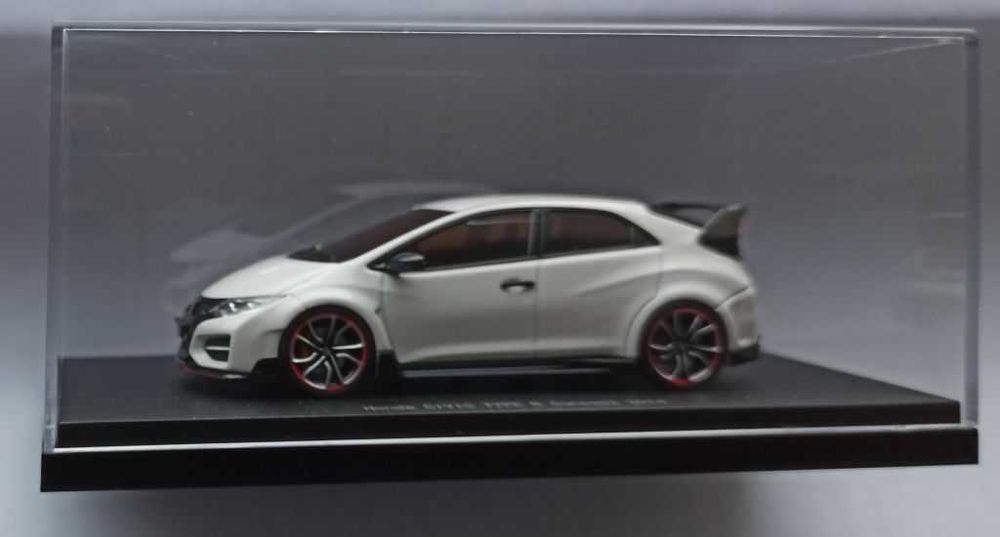 Macheta Honda Civic Type R FK2 2014 Prototype alb - Ebbro 1/43