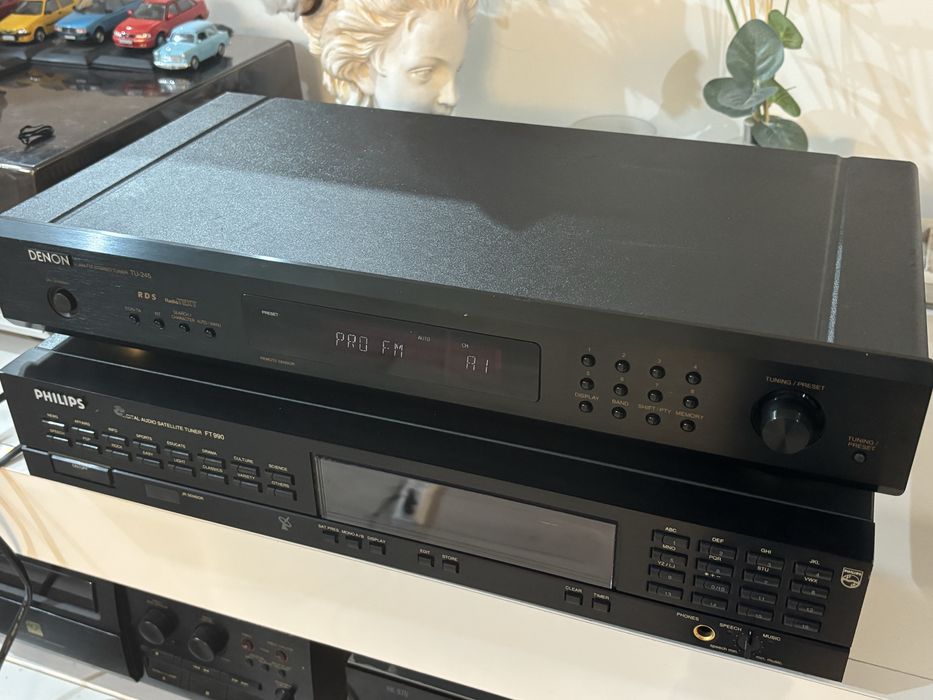Tuner Philips FT990 digital satelit tuner Denon TU-245 RDS