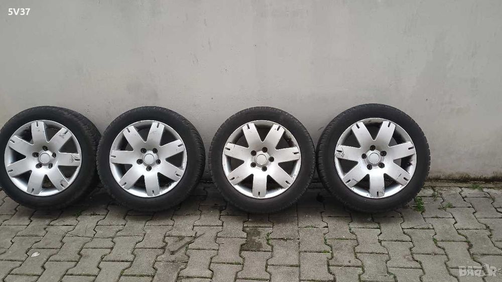 Гуми с джанти VW AUDI SKODA SEAT със зимни гуми 195/55/R16