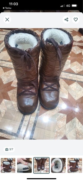 Сапоги детские- девушкам размер 36-37